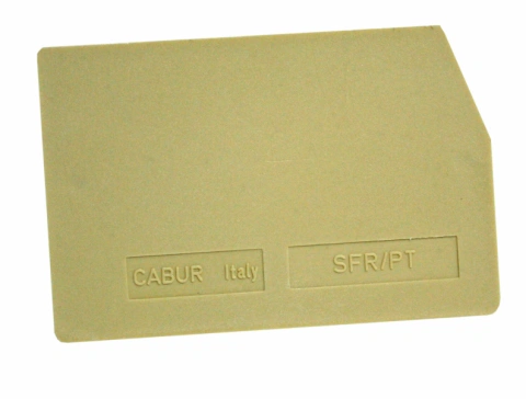 Element terminal pentru cleme tip SFR.4, bej