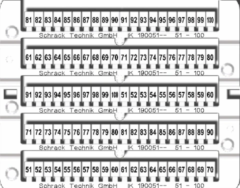 Etichete pentru cleme şir "51-100" (2x)