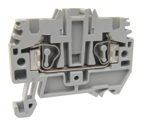Clemă de fază, conex. elastică, HMM.2, gri, 0,2-2,5 mm²