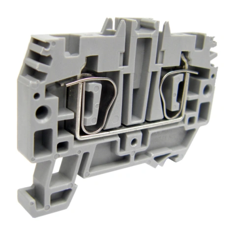 Clemă de fază, conex. elastică, HMM.4, gri, 0,2-4 mm²