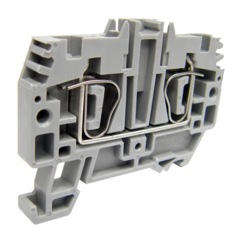 Clemă de fază, conex. elastică, HMM.6, gri, 0,2-6mm²