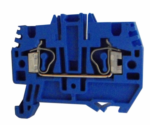 Clemă de nul, conex. elastică, HMM.6, albastru, 0,2-6 mm²