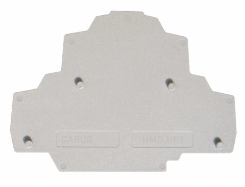 Element terminal pentru cleme tip HMD.2N, gri