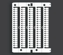 Etichete pentru cleme şir tip HMM.2 şi CBC.2 "61-70" (10x)