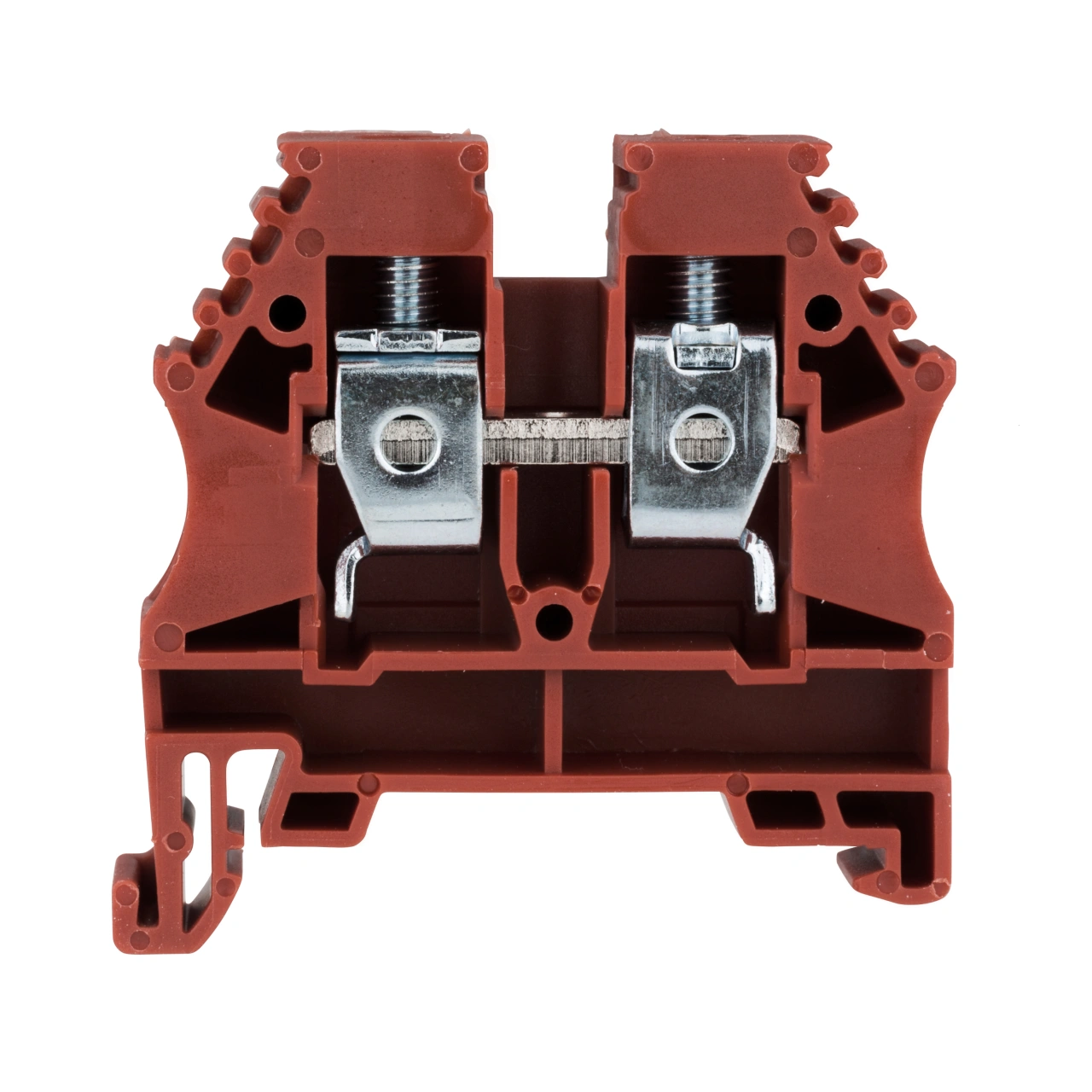 Clemă de fază, conex. cu şurub tip AVK 10, roşu, 10 mm²