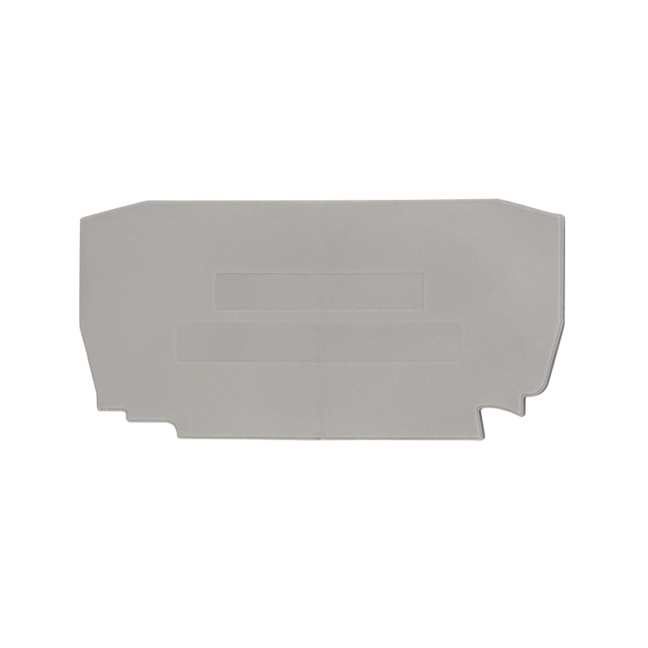 Element terminal pentru cleme tip YBK 2,5, gri