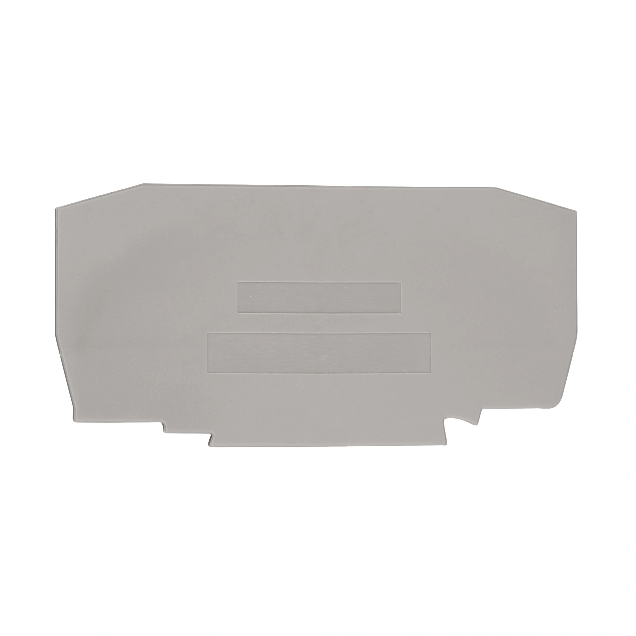 Element terminal pentru cleme tip YBK 10, gri