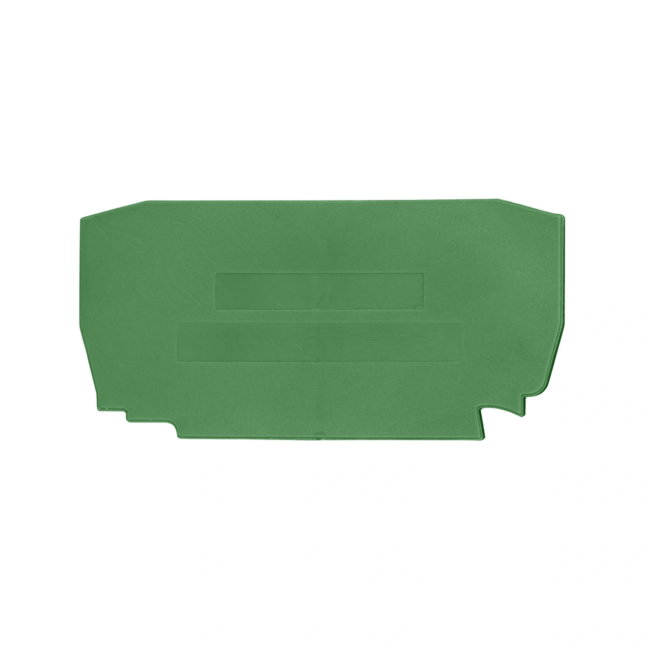 Element terminal pentru cleme tip YBK 2,5, verde