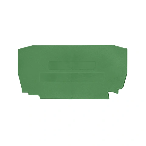 Element terminal pentru cleme tip YBK 2,5, verde