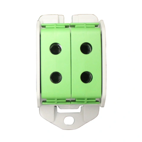 Clemă dublă Al-Cu,1 p. verde, 50mmp / 35mmp cu pin_2