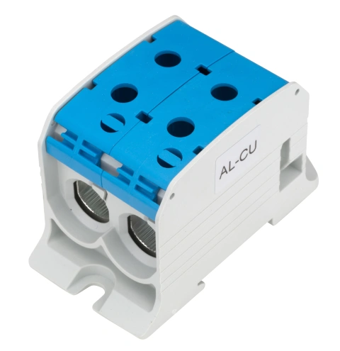 Clemă dublă Al-Cu,1 p. albastru, 95mmp / 70mmp cu pin_3