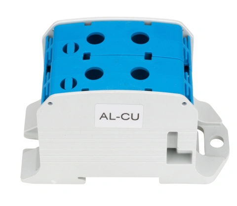 Clemă dublă Al-Cu,1 p. albastru, 95mmp / 70mmp cu pin_4