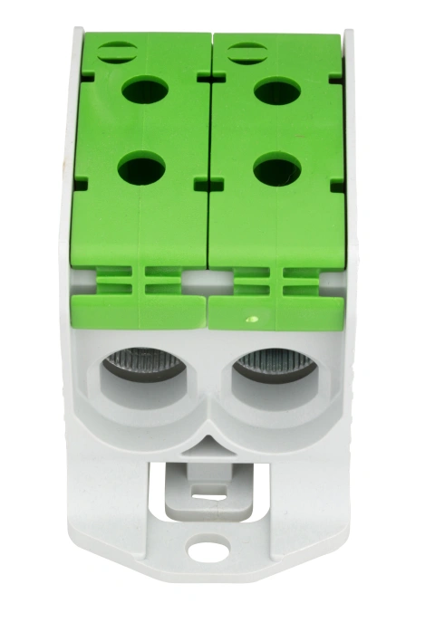 Clemă dublă Al-Cu,1 p. verde, 95mmp / 70mmp cu pin_2
