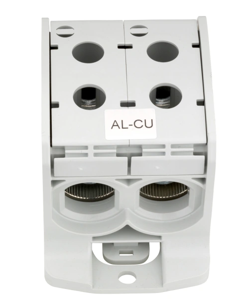 Clemă dublă Al-Cu,1 p. gri, 185mmp / 150mmp cu pin_4