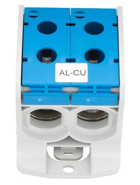 Clemă dublă Al-Cu,1 p. albastru, 185mmp / 150mmp cu pin_5