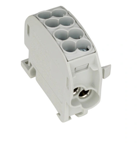 Clemă de derivaţie Cu-Al, 25mmp, 1p. izolată-gri_1