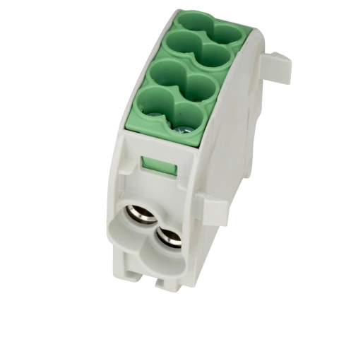 Clemă de derivaţie Cu-Al, 25mmp, 1p. izolată-galben/verde_3