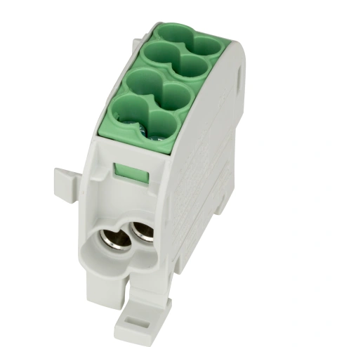 Clemă de derivaţie Cu-Al, 25mmp, 1p. izolată-galben/verde_7