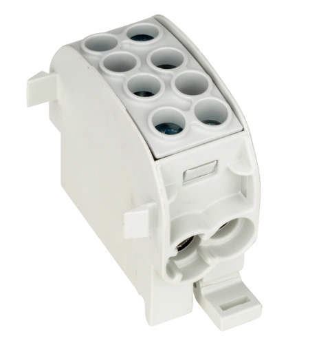 Clemă de derivaţie Cu-Al, 35mmp, 1p. izolată-gri_5