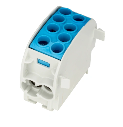 Clemă de derivaţie Cu-Al, 35mmp, 1p. izolată-albastră_6
