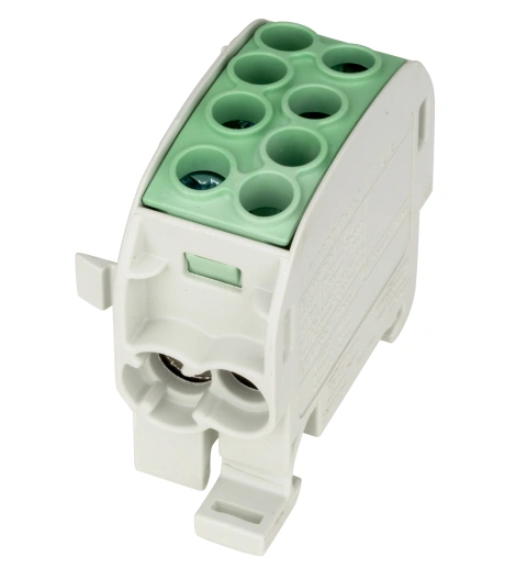 Clemă de derivaţie Cu-Al, 35mmp, 1p. izolată-galben/verde_3