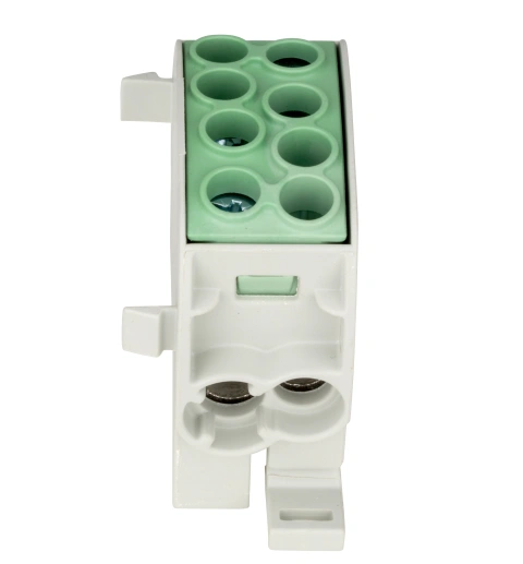 Clemă de derivaţie Cu-Al, 35mmp, 1p. izolată-galben/verde_4
