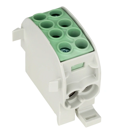 Clemă de derivaţie Cu-Al, 35mmp, 1p. izolată-galben/verde_5