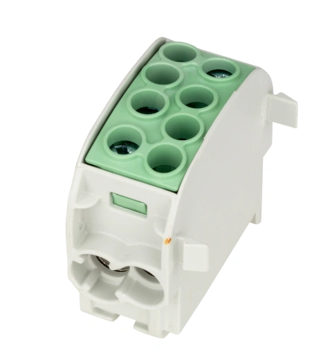 Clemă de derivaţie Cu-Al, 35mmp, 1p. izolată-galben/verde_6