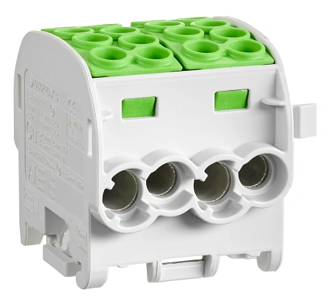 Clemă de derivaţie Cu-Al, 35mmp, 4in/4out PE_5