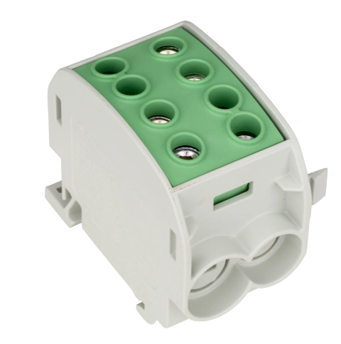 Clemă de derivaţie Cu-Al, 70mmp, 1p. izolată-galben/verde_1