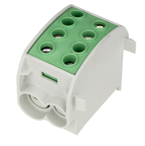 Clemă de derivaţie Cu-Al, 70mmp, 1p. izolată-galben/verde_7