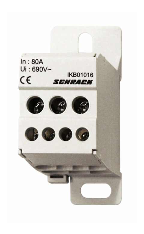 Clemă deriv. 1 pol 80 A, 1x16 mm² / 2x16 mm²+4x6 mm²