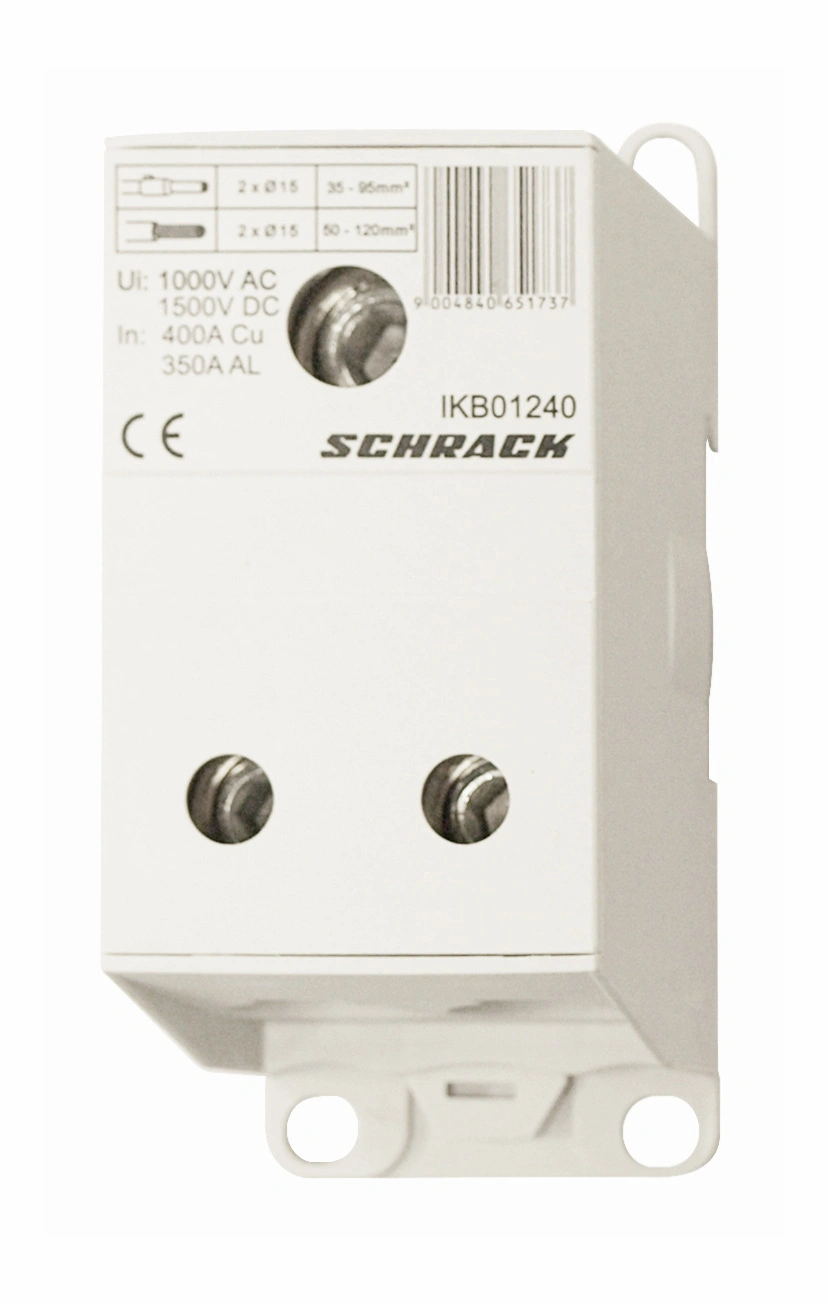 Clemă de deriv. 1 pol 400 A, 1x240 mm² / 2x120 mm²