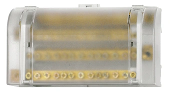 Distribuitor 4 poli 160A, per pol:1x50 mm²/3x25 mm²+8x16 mm²