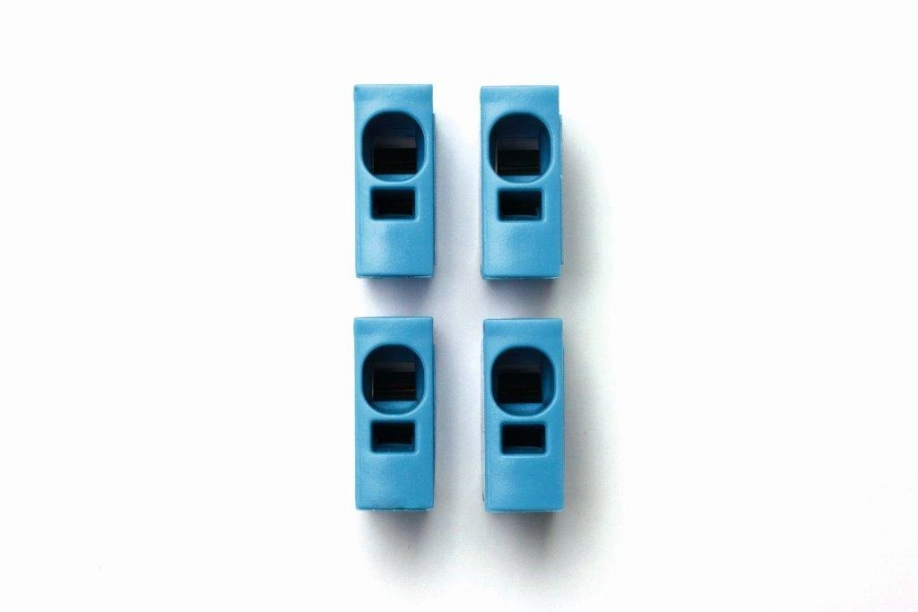 Clemă Toolless-Connection, albastru
