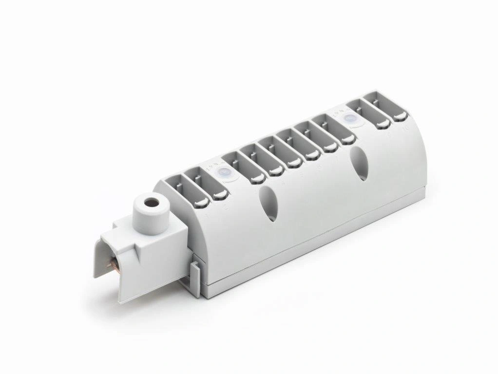 Modul Toolless-Connection pt. 10 cleme, montaj pe şină DIN