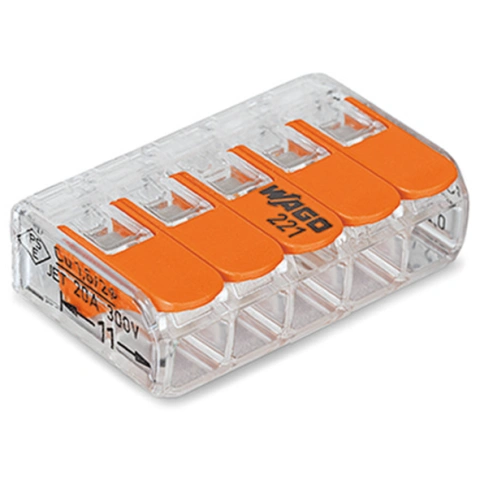 Clemă pentru doze 5 x 0,2-4 mm²