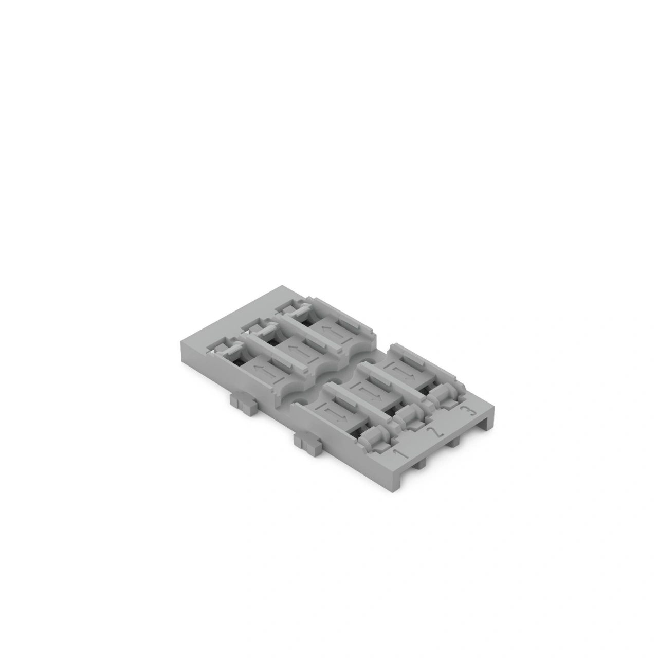 Mounting carrier, 3-way, screw mounting