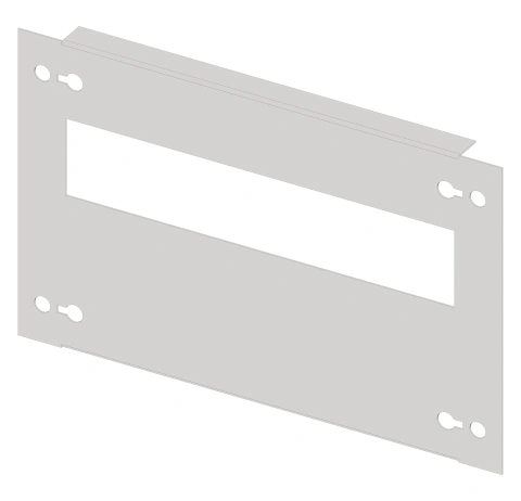 Mască decupată metalică 1G4 (Lăţ=1PC / Înălţ=4UV)