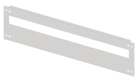 Mască decupată metalică 3G4 (Lăţ=3PC / Înălţ=4UV)-dec. lung
