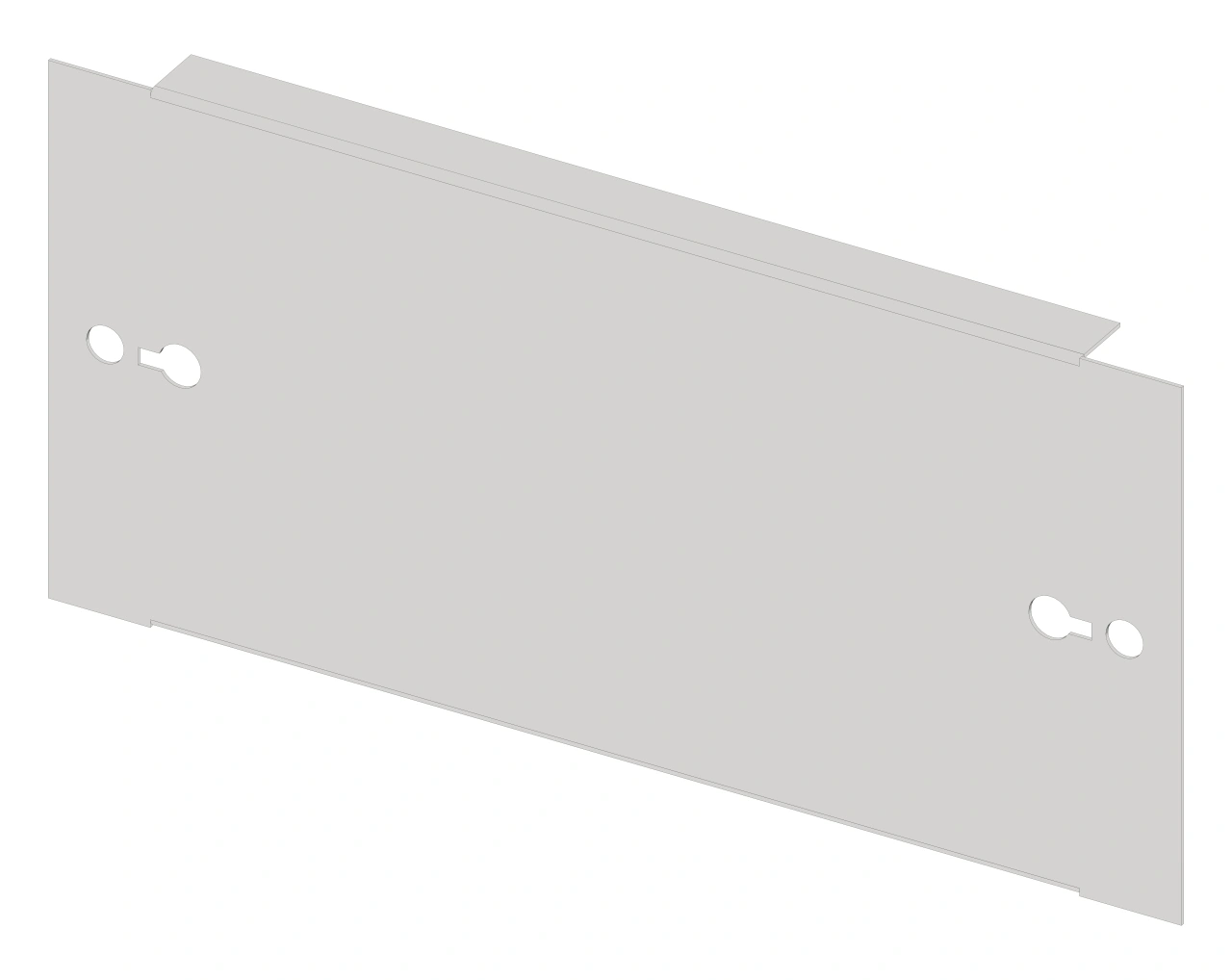 Mască oarbă metalică 1B3 (Lăţ=1PC / Înălţ=3UV)