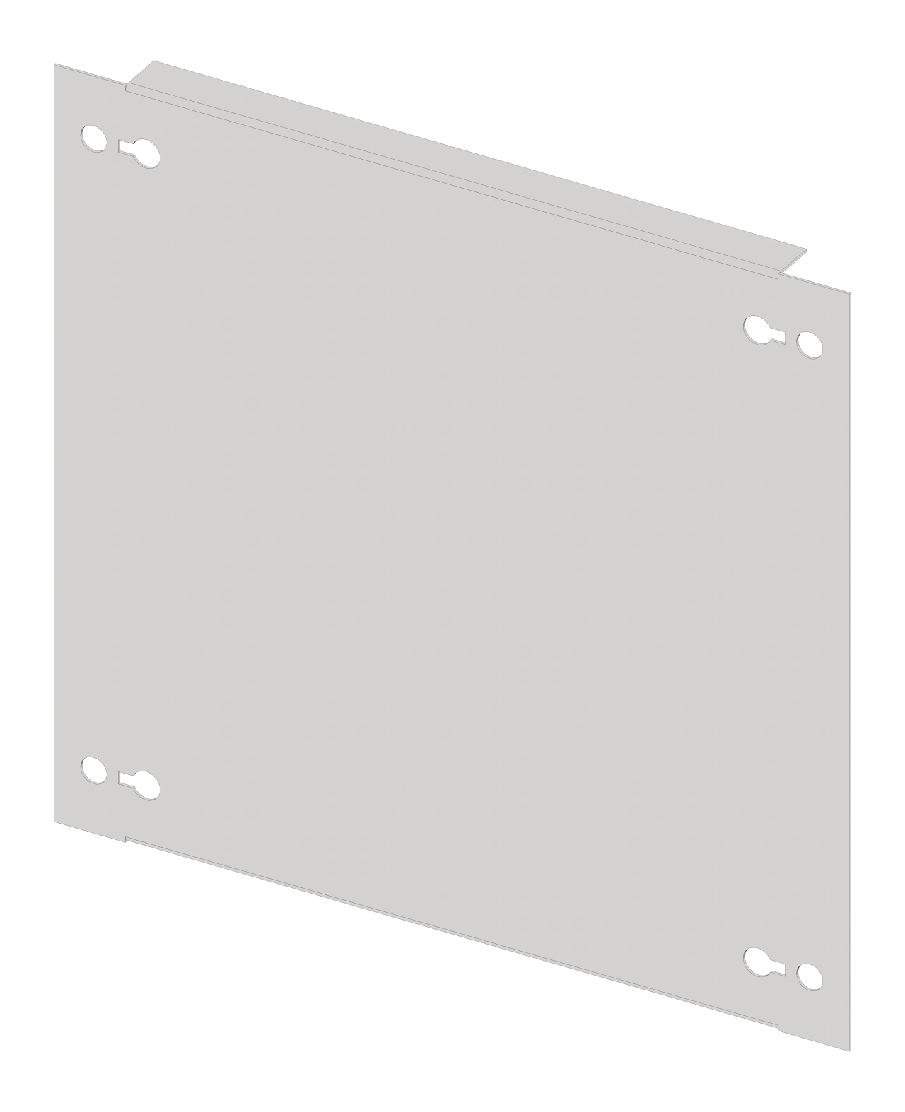 Mască oarbă metalică 1B6 (Lăţ=1PC / Înălţ=6UV)