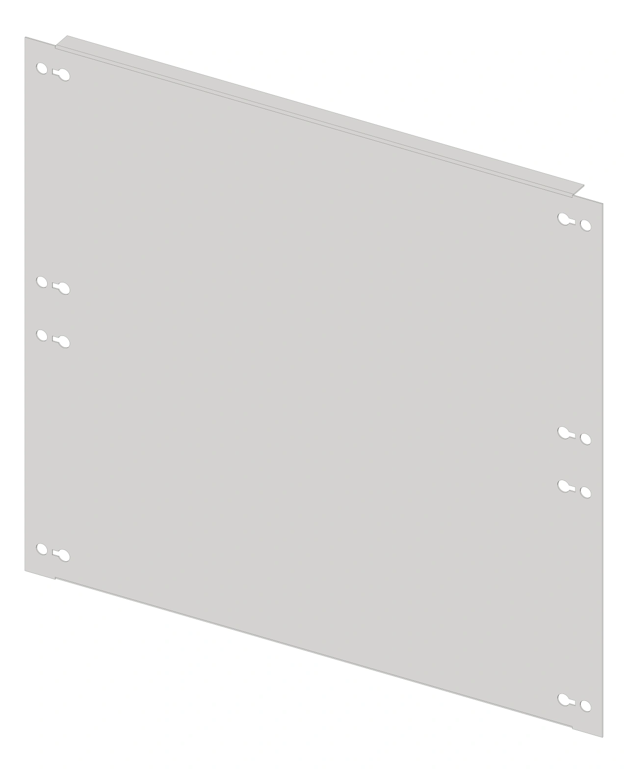 Mască oarbă metalică 2B10 (Lăţ=2PC / Înălţ=10UV)