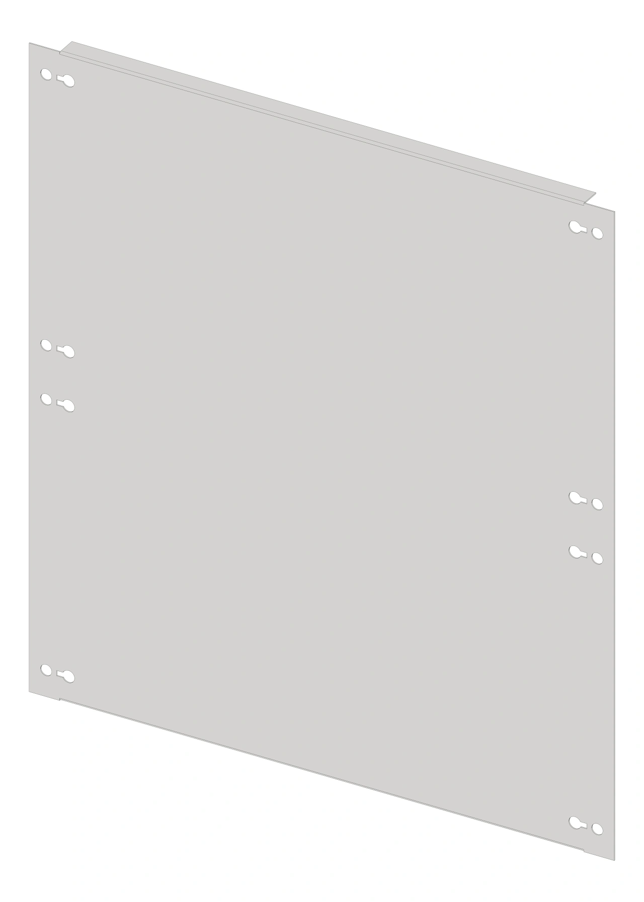 Mască oarbă metalică 2B12 (Lăţ=2PC / Înălţ=12UV)