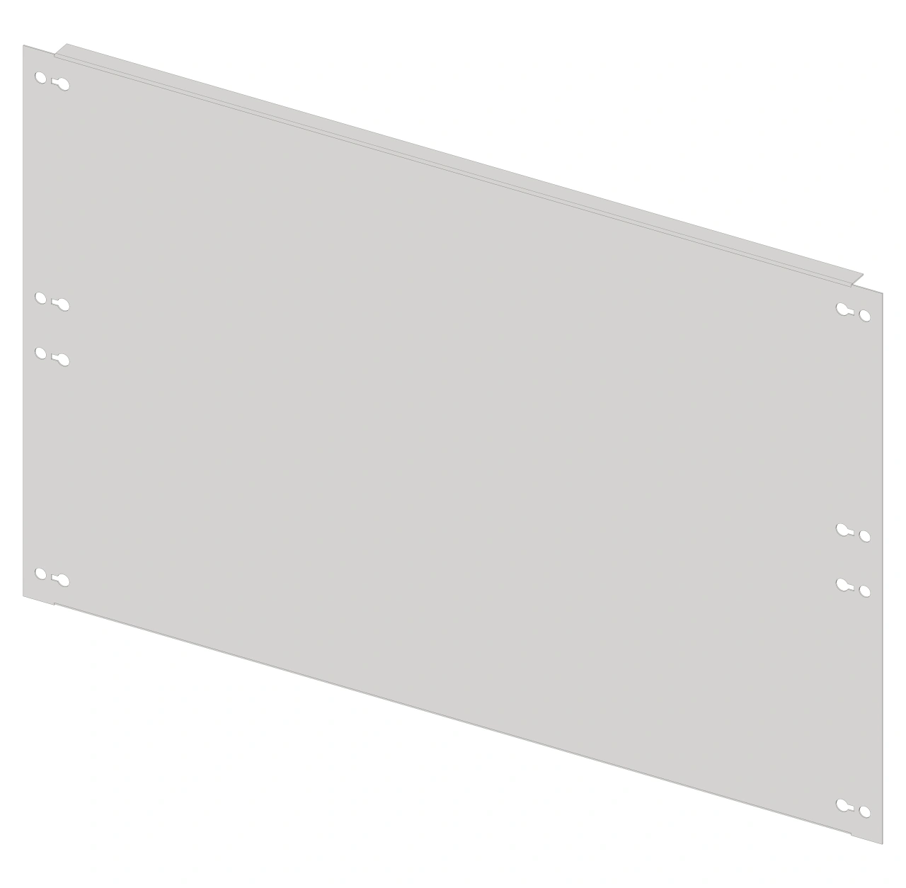 Mască oarbă metalică 3B10 (Lăţ=3PC / Înălţ=10UV)