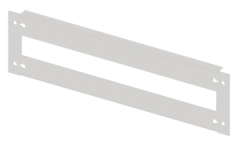 Mască decupată plastic 2G3K (2PC/3UV), decupaj lung