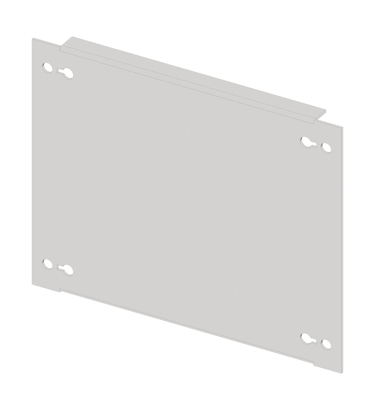 Mască oarbă din plastic 1B5K (Lăţ=1PC / Înălţ=5UV)