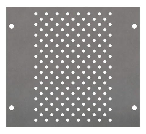 Perforated Mounting Plate width 200mm, 3 Modul Heights_1