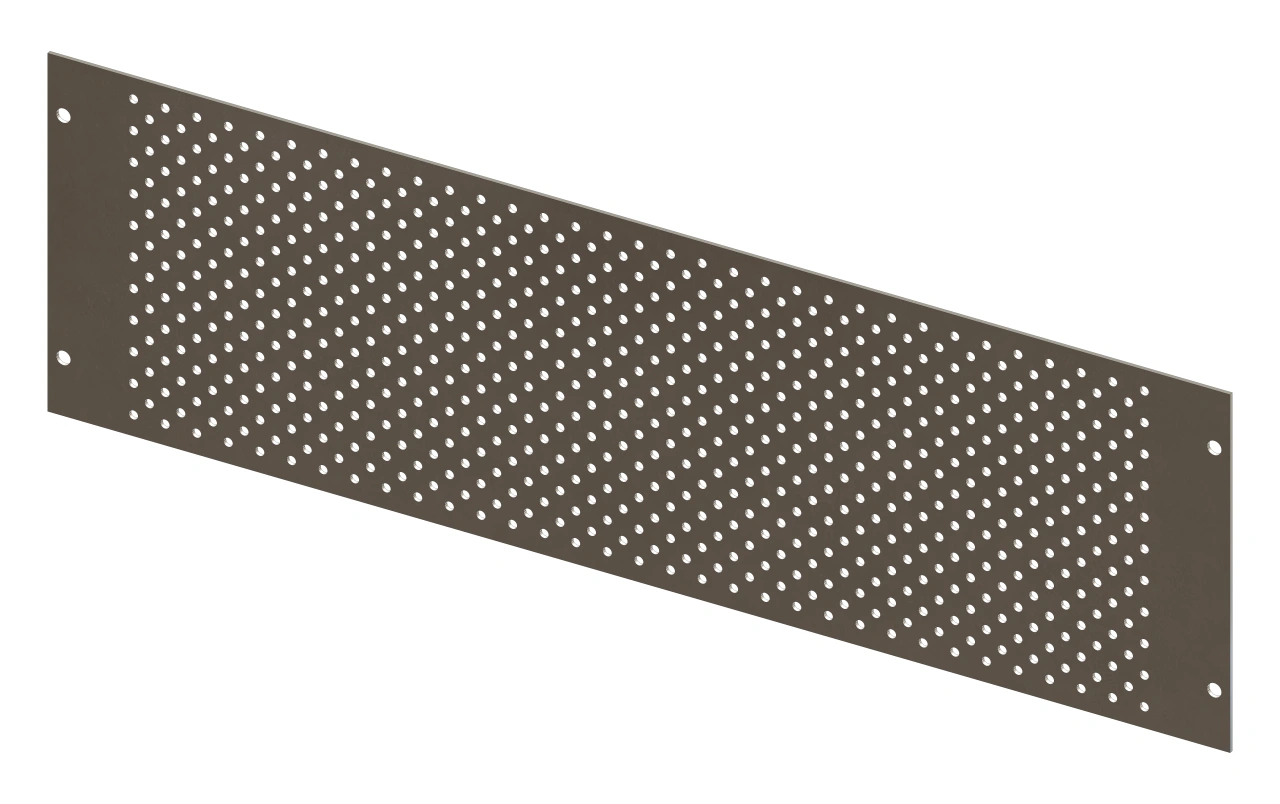 Perforated Mounting plate width 2/ 3 Modul heights