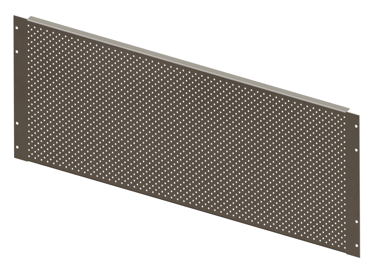 Perforated Mounting plate width 3/ 6 Modul heights